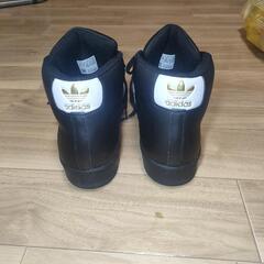 adidas superstar Pro ハイカット スニーカー 25.5の画像