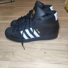 adidas superstar Pro ハイカット スニーカー 25.5の画像