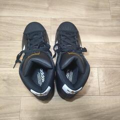 adidas superstar Pro ハイカット スニーカー 25.5の画像