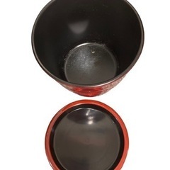 漆器 そばちょこ 薬味 5個セット めんつゆ皿 プラスチック 8.6×7.8cmの画像