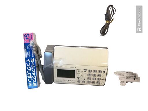 ☆中古￥5,000！SHARP　デジタルコードレスファクシミリ　家電　【BK153】