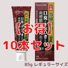 生産終了！在庫限り！【お得10本Set】薬用塩ハミガキ 当帰の力...