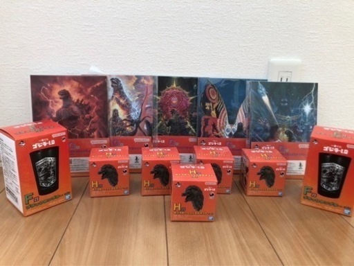 一番くじ　ゴジラ-1.0 ゴジラ2023  F賞&G賞&H賞