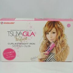 未使用☆ケータイヘアアイロン TSUYAGLA ツヤグラパーフェ...