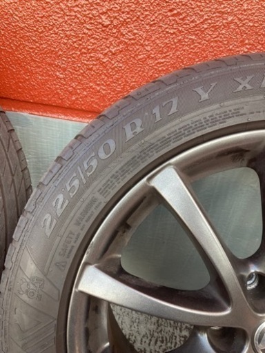 ⭐️決まりました⭐️フォルクスワーゲン　タイヤ&ホイールのセット　225/50R17 
