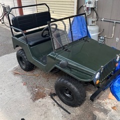 電動ミニジープ　残り3時間で売るの終わります。の画像