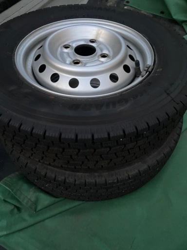 軽タイヤ　スタッドレスホイールセット　4本　2020製