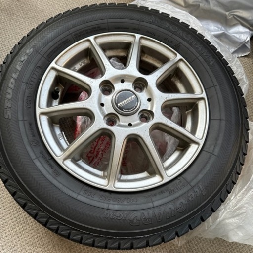 NBOX スタッドレス　タイヤ