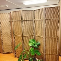 【美品】パーテーション⭐︎4連スクリーンの画像