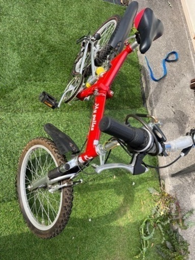 折りたたみの自転車