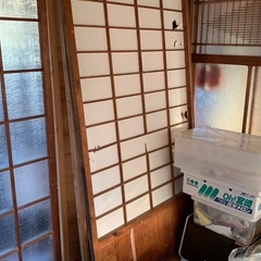 室内保管の障子