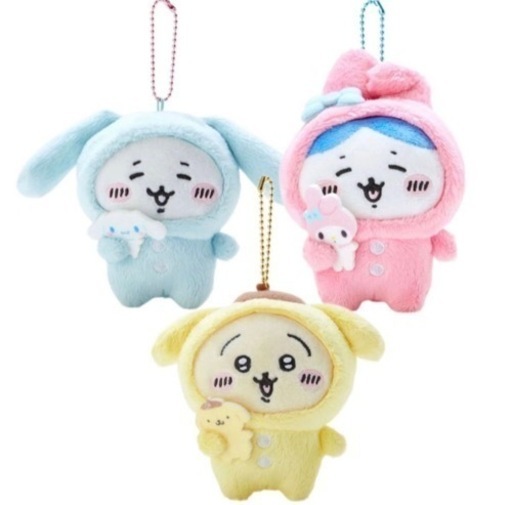 トートバッグ 4点ちいかわ サンリオ ナガノフレンズ シナモン ポムポムプリン