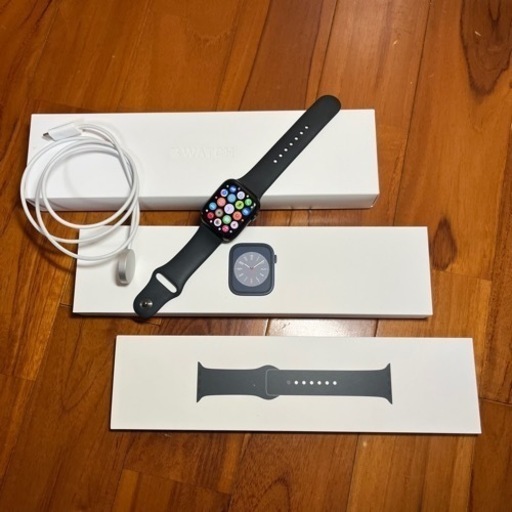 Apple Watch Series 8(GPS) 45mm ミッドナイトアルミ