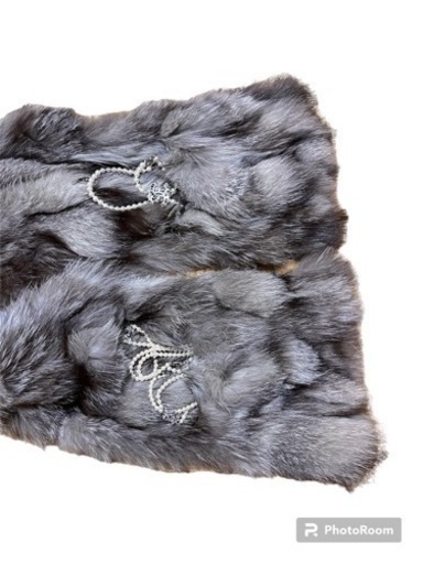 定価７万円　Spick and Span Noble リアルフォックスファー大判マフラー