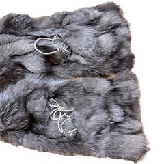 Spick and Span Noble リアルフォックスファー大判マフラーの画像
