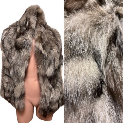 定価７万円　Spick and Span Noble リアルフォックスファー大判マフラー