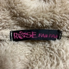 ローズファンファン　ふわふわ　コートの画像