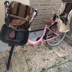 自転車　子ども　前後