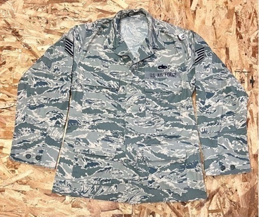 USAF 空軍 ABU タイガーストライプ カモフラージュ ユニフォーム トップ