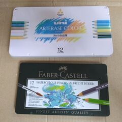 美品　色鉛筆2点セット【ファーバーカステ ＦＣ　デューラー水彩色...