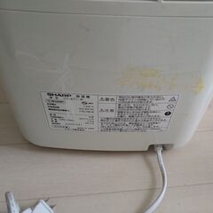 シャープ　除湿機　お譲りしますの画像