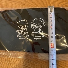 【新品・未使用品】☆トヨタカローラ☆ポーチ☆黒色☆ノベルティ☆の画像