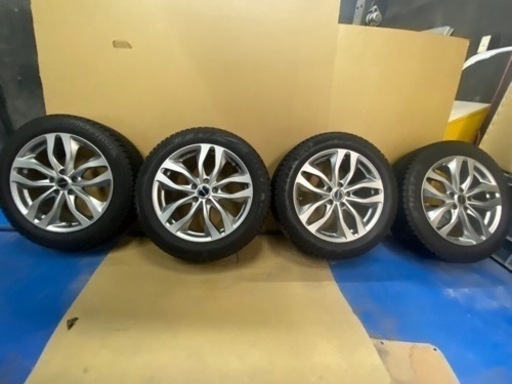 ブリヂストン ホイール付きスタッドレスタイヤ　4本セット　BLIZZAK VRX2 製造2020年　サイズ18インチ　215-55-18