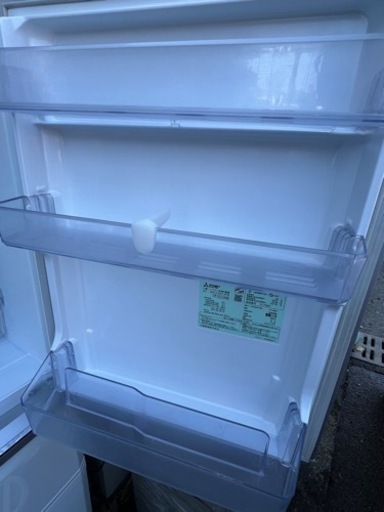 三菱　冷凍冷蔵庫　335L　2015年製