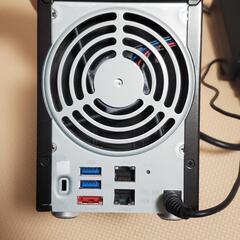 データサーバー LAN接続 Netgear ReadyNAS 212  2TBのHDD 2台付きの画像