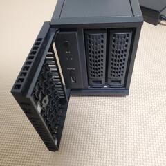 データサーバー LAN接続 Netgear ReadyNAS 212  2TBのHDD 2台付きの画像