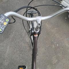 電動アシスト自転車　ジャンクバッテリー充電しない　充電器あり　書類ありの画像
