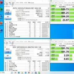 高速起動 Lenovo Ideacentre AIO 510 22型フルHD液晶 Celeron G3930T メモリ8GB SSD180GB HDD500GB DVD-RW Wi-Fi Windows10 Office2019 特価の画像