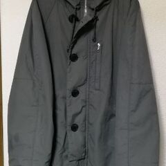 ☆前投稿時のシミ汚れは手洗いで落としました☆良品計画コート(古着)