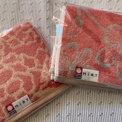  今治ハンカチ ２点セット　今治タオル タオルハンカチ  未使用品