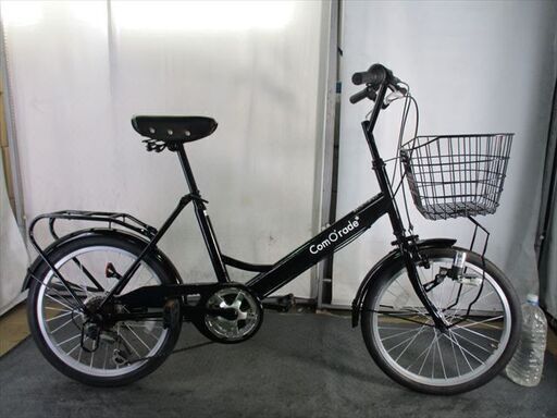 Ｄ147　★9000円★　ミニベロ中古自転車 【20インチ　黒 】