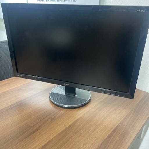 受け渡し予定者確定！モニター　acer