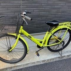 自転車　ママチャリ
