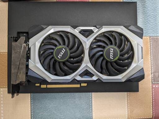 PCパーツ MSI GeForce RTX2080 VENTUS V2 8GB GDDR6