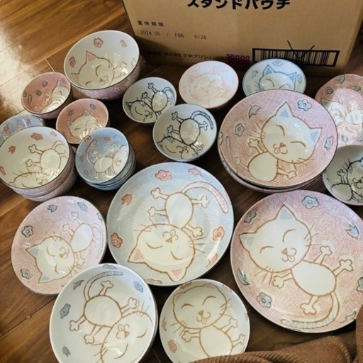 猫柄 食器