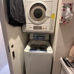 衣類洗濯機・乾燥機セット