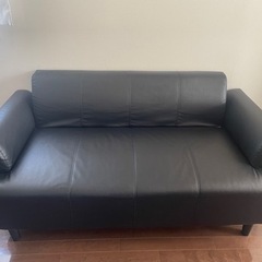 IKEA レザーソファー　