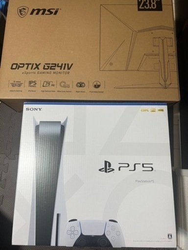 ps5 ゲーミングモニター　グランツーリスモ　NBA2K24 セット