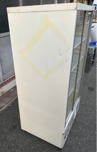 【動確済み】業務用 ホシザキ 小型 冷蔵ショーケース SSB-70C2 267L 700×550×1410 グラスショーケース グラス冷蔵庫 厨房機材 大阪発