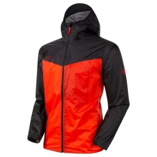 マムート Kento Light HS Hooded Jacket AF Men スパイシー/ブラック Sサイズ（日本M）