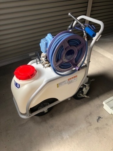 【決まりました】現行モデルでほぼ新品！丸山製作所の50ℓ動噴フルセット