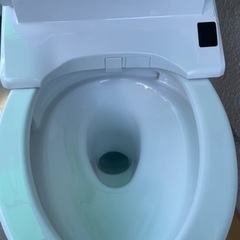 極美品】TOTO ウオシュレット一体型トイレ ZR2 Pトラ ＃NW1 吊戸棚 