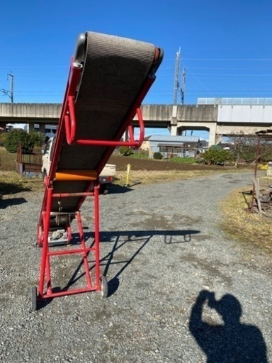 マルヤスFM3ベルトコンベア13-35長さ3.3m 埼玉県