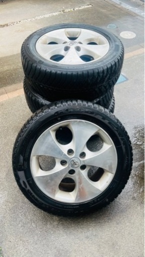 取りに来れる方限定:トヨタ17インチ車ホイール付きスタッドレスタイヤ