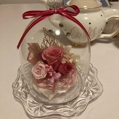 Francfranc ティーセット＆プリザーブドフラワーの画像