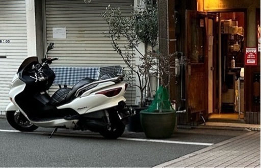 ジェットヘル付けますHonda forza mf08 250